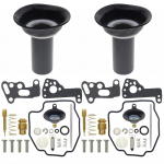Karburaatori remondikomplekt Yamaha Virago 535 XV535 1990-2001 XV 535 jaoks, Kolvi membraan 2 sets