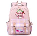 Anime Hatsune Miku Prinditud Suure Mahutavusega Seljakott Teismelisele &Otilde;pilasele T&uuml;drukule Poisile Koolikott Raamatukott Naistele Veekindel Reisi-kott Raamatukott Mochila Kingitus