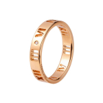 Tiffany & Co. Atlas Series Rooma numbrite teemantidega &otilde;&otilde;nes 18K roosakulla teemants&otilde;rmus Unisex s&otilde;rmus 30480597