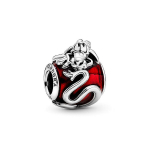 Pandora Disney Mulan Mushu V&otilde;lu Naiste V&otilde;lu 798632C01 Silver/Red