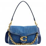 Coach Tabby Keti Risti Keha Sinine Denim Igap&auml;evane Vabaaja CAN14-B4RHO Basic Set (Bag+Dust Bag)