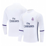Retro Real Madrid Hooaja Seisukrae Pikkade Varrukatega Poolt&otilde;mblukuga Eelm&auml;ngu Soojendus Treeningriided Jalgpalliriided S