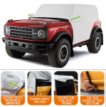 Poolkatte &uuml;laosa autole Ford Bronco 2-ukseline/ 4-ukseline, 2021-2023 aasta, Veekindel poolkatuse kaitsekate, V&auml;litingimustes, Lumi, Vihm, Tolm