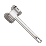 Lihapehmendaja vasar 19 cm majapidamises kasutatav alumiiniumsulamist praad, metallist haamer, k&ouml;&ouml;git&ouml;&ouml;riist, vastupidav, kahepoolne pehmendaja gray