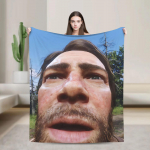 Arthur Morgan Red Dead Redemption Flanelltekk Superpehme Diivanvoodi Kodukaunistus 75x100cm (30x40inch)