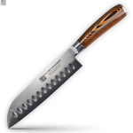 Damaskuse terasest Santoku nuga 7 tolli 67 kihti Jaapani Vg10 k&ouml;&ouml;ginoad Professionaalsed uued kokanoad Roosipuu k&auml;epidemega
