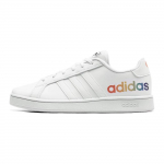Adidas Neo GRAND COURT K Kulumiskindlad madalad rulaketsid Puhtvalged Laste H02289 33