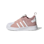 Adidas Originals SUPERSTAR 360 2.0 Comfortable Abrasion Resistant Low top Toddler Shoes Pink Infant And Toddler GY3792 22 gray