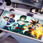 Kuum anime Minu kangelase akadeemia hiirematt mitu suurust suur ruudukujuline arvuti kontori m&auml;ngulaua matt kummist libisemiskindel hiirematt 700x400x3mm