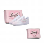 Nike Air Force 1 S&uuml;damel&ouml;&ouml;k Libisemiskindel Kulumiskindel Madal Top Rula Kingad Naiste Valge DD8959-100(Team686-) 36.5