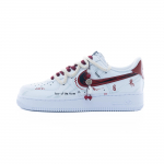 Nike Air Force 1 &Otilde;nnelik Hobune S&uuml;nteetiline Nahk Kulumiskindel Madal Ketsid Lauatennisikingad Naiste Valge DD8959-100(Team240-) 36