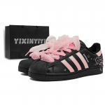 Adidas Originals Superstar Kulumiskindlad Madalad Rula Kingad Naiste Must Roosa JI0079(Team1148-LD) 38