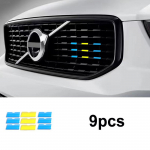 jaoks volvo xc60 s90 xc40 xc90 v40 s60 v60 v90 v60CC V90CC RD spordiversioon Hiina ruudustiku kolmev&auml;rviline riba dekoratiivne autokleebis v60cc