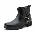 Euroopa & Ameerika Nahast RatsuSaapad - Meeste Suur Suurus K&otilde;rge S&auml;&auml;rega Ruudukujulise Varba Martin Saapad (Suurus 46) Size 44 must