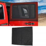 2 tk auto k&uuml;lgakna p&auml;ikesekaitsekardin UV-kaitse v&otilde;rk tagaklaasi kate Jeep Wrangler TJ JK JL JT 1997-2025 jaoks Tarvikud