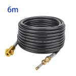 6&ndash;20 Meetrit 2600 psi 180 bar K&otilde;rgsurvepesuri Kanalisatsioonitoru Vee puhastusvoolik Torupuhasti Karcher K2 K3 K4 K5 K6 K7 jaoks 6 m