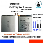 Originaalaku - SAMSUNG - Galaxy A71 (EB-BA715ABY) - 4500mAh - Li-ioon 3,86V - Lahtiv&otilde;tmise t&ouml;&ouml;riistade komplekt hall