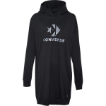 Converse Suur PO Huppari Jersii Kleit Pikkade Varrukatega Kleit Naiste Must 10017788-A01 M gray