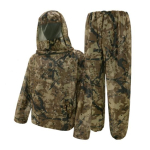 Kamuflaažiline s&auml;&auml;sekost&uuml;&uuml;m meestele ja naistele, putukate ja s&auml;&auml;skede kaitseks jakk ja p&uuml;ksid, s&auml;&auml;sekindel riietus v&otilde;rkkapuutiga v&auml;litingimusteks ja telkimiseks M/L H