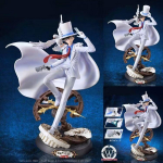 30CM Detektiiv Conan Tule-F&ouml;&ouml;niks GK Kaito Kid Kuroba Kaito Kahe Peaga Skulptuur PVC Lauaornament Kuju Mudel M&auml;nguasi Kollektsioon