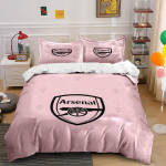 Arsenali logo ja kahur. Voodipesukomplektid Tekikotikomplektid Tekikotid Padjap&uuml;&uuml;rid(1* Tekikott 2* Padjap&uuml;&uuml;ri (ilma t&auml;idiseta)) 135x200cm