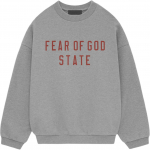 Fear of God Essentials Fliisist &Uuml;mmarguse Kaelusega Tume Hall Meeste Topid Hall 192BT246261F S