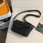&Uuml;he &otilde;laga kott, Meeste ehtne veisenahk, Ni&scaron;idisain, Vabaaja crossbody kott, Trendikas tekstuur, V&auml;ike ruudukujuline kott must