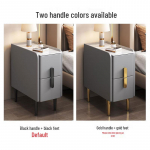 Tammepuidust kerge luksuslik &uuml;likitsas &ouml;&ouml;kapp, 20 cm lai, mitmekihiline, t&auml;ielikult kokku pandud v&auml;ikeste ruumide jaoks 35x40x50cm - Assembled (Attach 4 Legs)