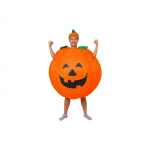 T&auml;ispuhutav k&otilde;rvitsa Halloweeni kost&uuml;&uuml;m t&auml;iskasvanutele Naljakas peokleit one size oranž