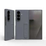 Originaal Samsung Galaxy Z Fold 8 seisva telefoni &uuml;mbris Kokkupandav alus K&otilde;va PC kate ZFold8 Kukkumisvastane P&otilde;rutuskindel Kaitsekate Galaxy Z Fold 8 gray