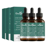 Googeer Vedel Maksatoetus Tilgad &ndash; Piimohakas, NAC, Kooliin, V&otilde;ilill, Arti&scaron;okk ja L-Glutatiooni Kompleks &ndash; 60ml / 2 fl oz. oz. 3pack