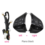 Multifunktsionaalne roolinupp P&uuml;sikiirusehoidja l&uuml;liti (Saadaval 4 v&auml;rvi) MITSUBISHI LANCER OUTLANDER ASX 2007 - 2011 jaoks Black Switch black