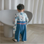 Laster&otilde;ivad Suvised Baby &Uuml;hes t&uuml;kis jaapani printsessiga kimono p&uuml;ksid t&uuml;drukutele Puuvillane imikute kombinesoon, poisst&uuml;druk 80