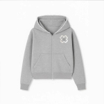 VibeStreet Oliiviroheline Tikitud T&otilde;mblukuga Huppari ja P&uuml;kste Komplekt Meestele Streetwear Trendikas L&otilde;tv Vabaaja 2-osaline dressipluus M gray