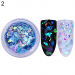Giltter Sequines luminofoorklaasist paberist tolmupuuder k&uuml;&uuml;ntekunst DIY Decor