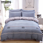 p&auml;evalille voodilina padjap&uuml;&uuml;r tekikatte komplektid 100% puuvillane voodipesu suurus voodipesu komplekt Single (3pcs)