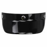 Universaalne 3 kl&otilde;psuga nupuga visiir, &uuml;lesp&ouml;&ouml;ratav tuulekaitse avatud n&auml;oga mootorrattakiivri jaoks valge