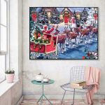Teemanttikandid Kodu Sweet Home 5D Teemantmaaling Lillek&auml;sit&ouml;&ouml; Kodukaunistus 20X30CM