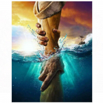 Teemantmaal Ristpistes DIY Teemanttikandid Religioosne maal 20X30CM