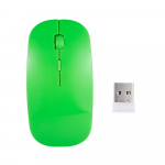 2,4G juhtmeta hiir Kaasaskantav &uuml;li&otilde;huke vaigistatud hiir 4 klahviga juhtmevaba optiline hiir 1600DPI lauaarvuti s&uuml;learvutile roheline