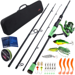 Spinningu ja -rulli komplekt 2,1 m &otilde;ngeritv koos 2000 p&uuml;&uuml;girulliga karpkalap&uuml;&uuml;gi t&ouml;&ouml;riistade jaoks Set