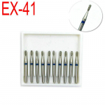 10 tk Dental Diamond Burs Drill Dental Dia-burs Medium FG 1,6M Dentist kiirk&auml;siinstrumendile EX-41