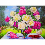 Uus 5D DIY Teemantmaaling V&auml;rsked lilled Teemanttikandid Scenery Ristpistes T&auml;is&uuml;mmargused puurid K&auml;sit&ouml;&ouml; Kodukaunistuse kingitus Full Round 20x30CM