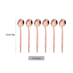 Rose Gold s&ouml;&ouml;giriistade komplekt roostevabast terasest lauan&otilde;ud nuga koogi kahvel kohvi lusikas s&ouml;&ouml;gin&otilde;ud lauan&otilde;ud l&auml;&auml;ne k&ouml;&ouml;gi h&otilde;ben&otilde;ud Cake fork
