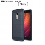 Xiaomi Redmi Note 4X &uuml;mbrise Note 4 silikoonist s&uuml;sinikkiust p&otilde;rutuskindlale pehme TPU &uuml;mbrisele Xiaomi Redmi Note 4X Note 4 kaanele Redmi Note 4