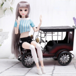 30 cm mini liigutatav 20 liigendiga nuku t&uuml;drukute m&auml;nguasi 3D suured silmad BJD printsess T&auml;ielik riietus Kleidid Kollektsioon Lastele nuku kingitus B