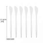 6 tk V&auml;rviline v&otilde;inuga roostevabast terasest pitsaauk magustoit moosiga nuga s&ouml;&ouml;giriistad kreem hommikus&ouml;&ouml;gi r&ouml;stsai leivanuga k&ouml;&ouml;giriistad h&otilde;be