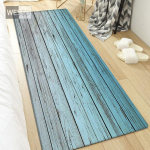 3D puitlaudis sinine uksematt siseruumides retro stiilis k&ouml;&ouml;gi jooksjamatt pehme m&auml;luvahuga vannitoa p&otilde;randamatt libisemiskindel imav 40x60cm