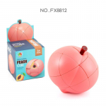 Uus Fruit Magic Cube Peach Pear Orange harivad m&auml;nguasjad lastele Ajur&uuml;nnak Britip&auml;eva j&otilde;ulukingitus