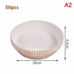 Air Fryer &uuml;hekordselt kasutatav pabervooder Mittenakkuva matt Steamer &uuml;mmargused paberist k&uuml;psetusmatid 50pcs